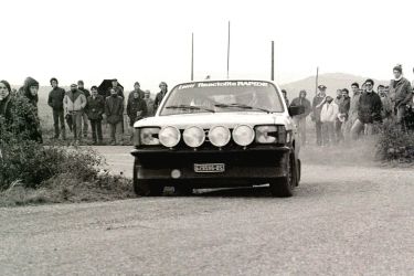 Passaggio all' 8° Rally Due Valli - 1979