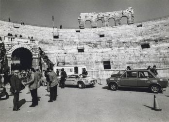Verifiche all'interno dell'Arena di Verona - 1972